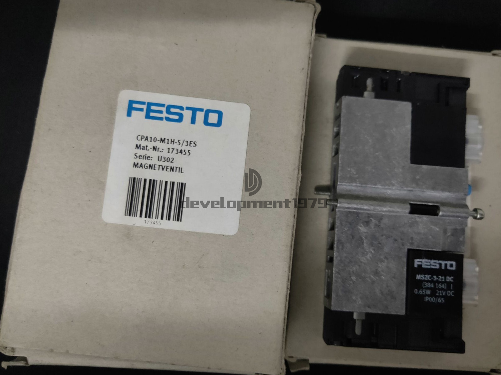 1PCS NEW FESTO CPA10-M1H-5/3-ES 173455 solenoid valve