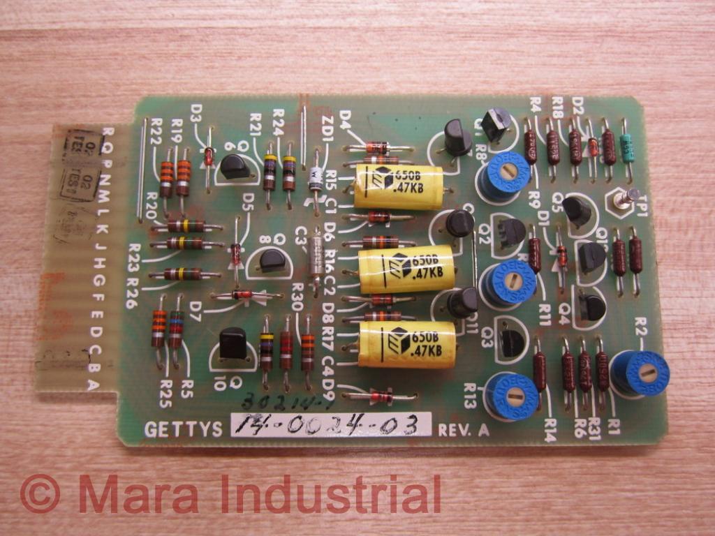 Gettys 14-0024-103 Firing Board 14-0024-03
