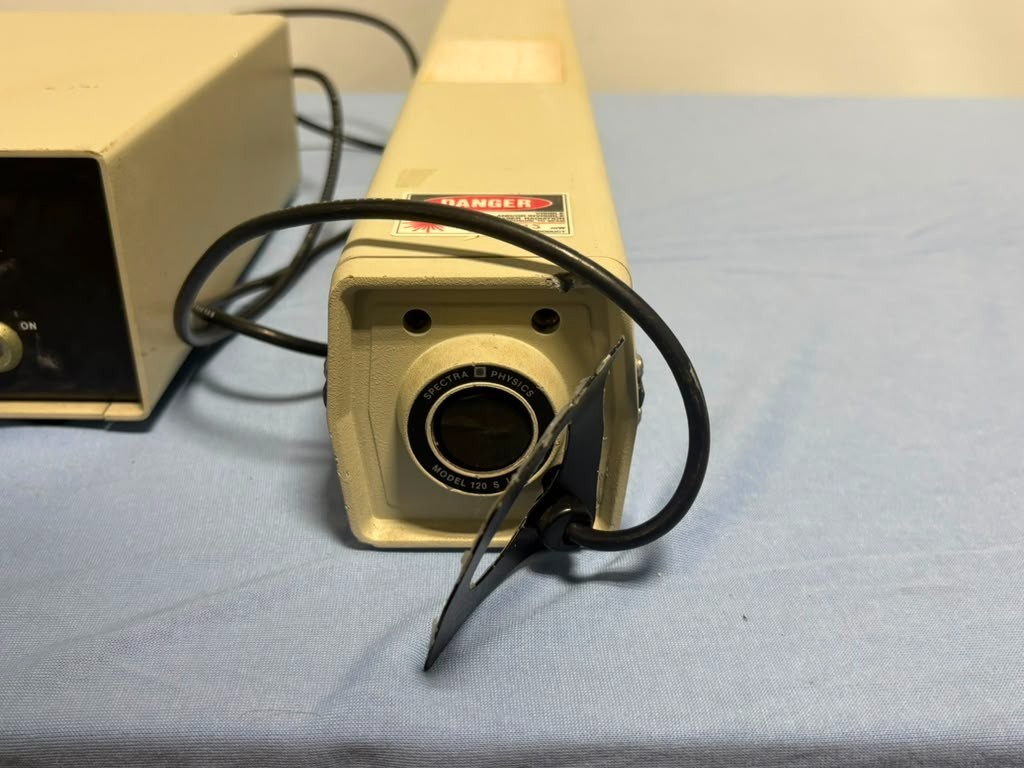Spectra-Physics Model 249 Exciter w/ Helium-Neon Laser Stabilite 120S