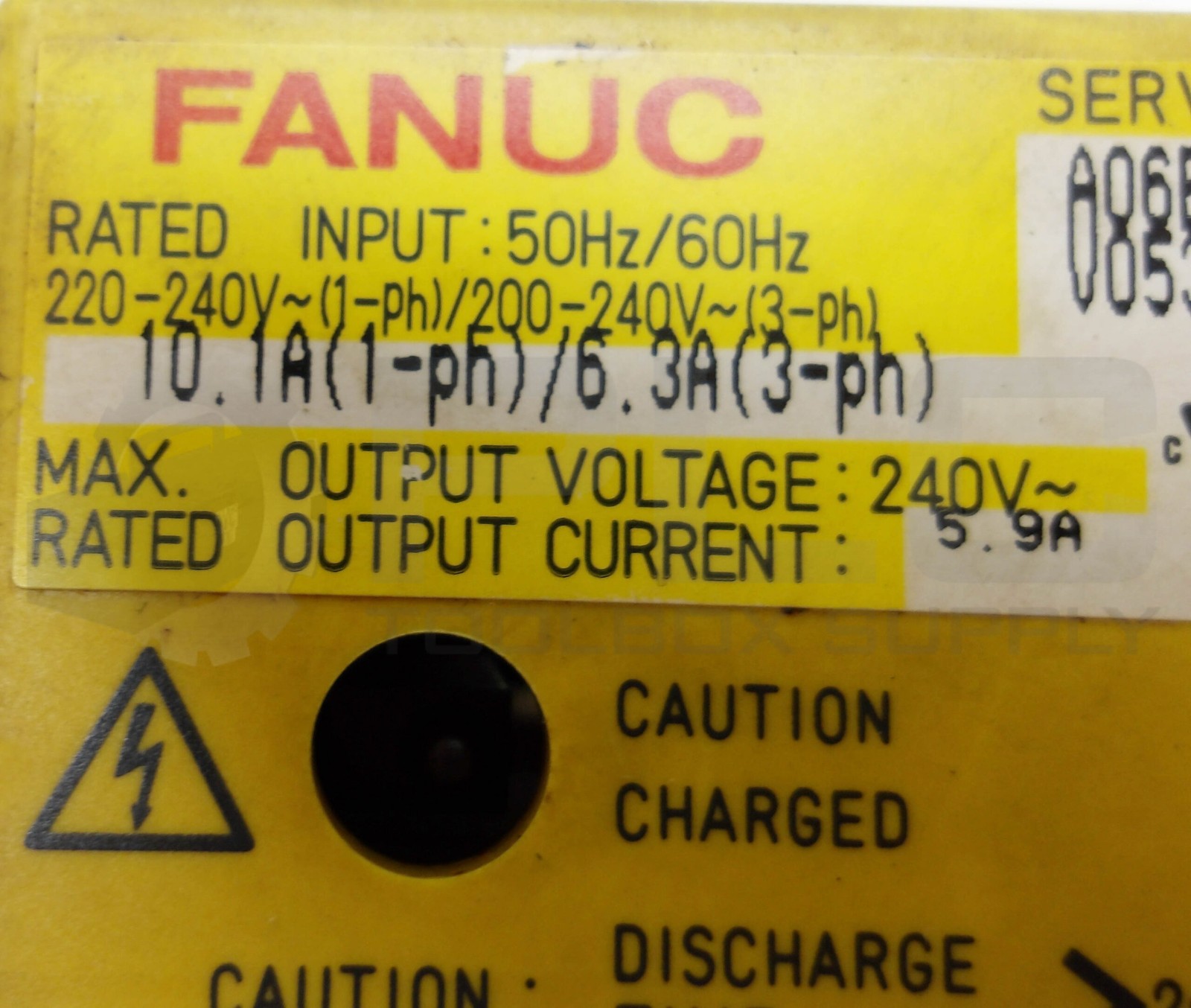 FANUC A06B-6093-H152 /B SERVO APMLIFIER UNIT 220-240V 10.1A