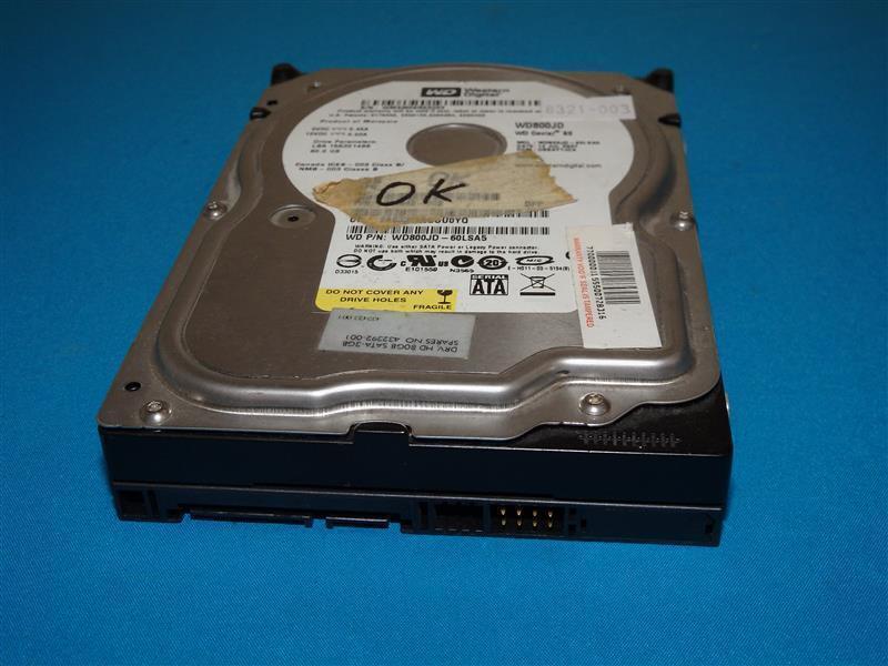 Western Digital WD800JD WD800JD-60LSA5 HDD 80.0GB