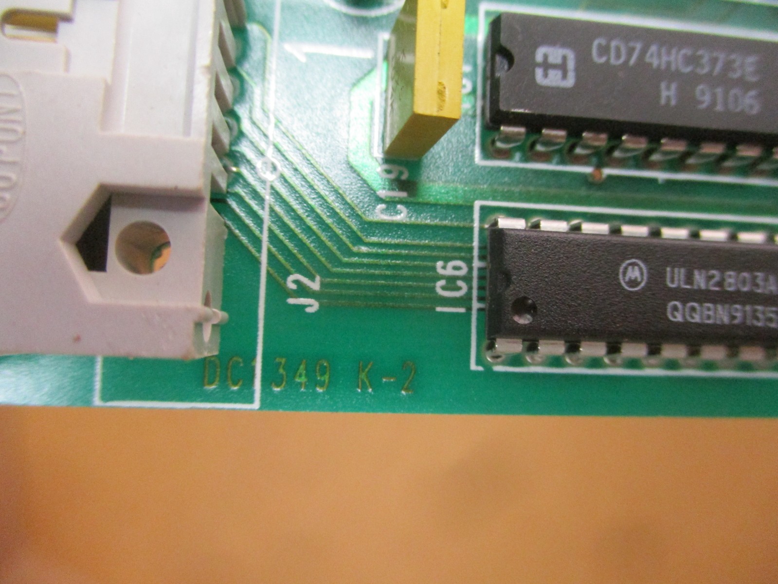 DC1349 K-2 SEG 154 DC1349 L-2 NT 1-0 02-91 Integrated BFR Weigh Board 53276NADC