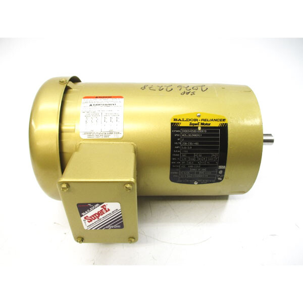 BALDOR 0108340580-000010 M35J302N909G1 208-230/460V 5.8/2.9A NSNP