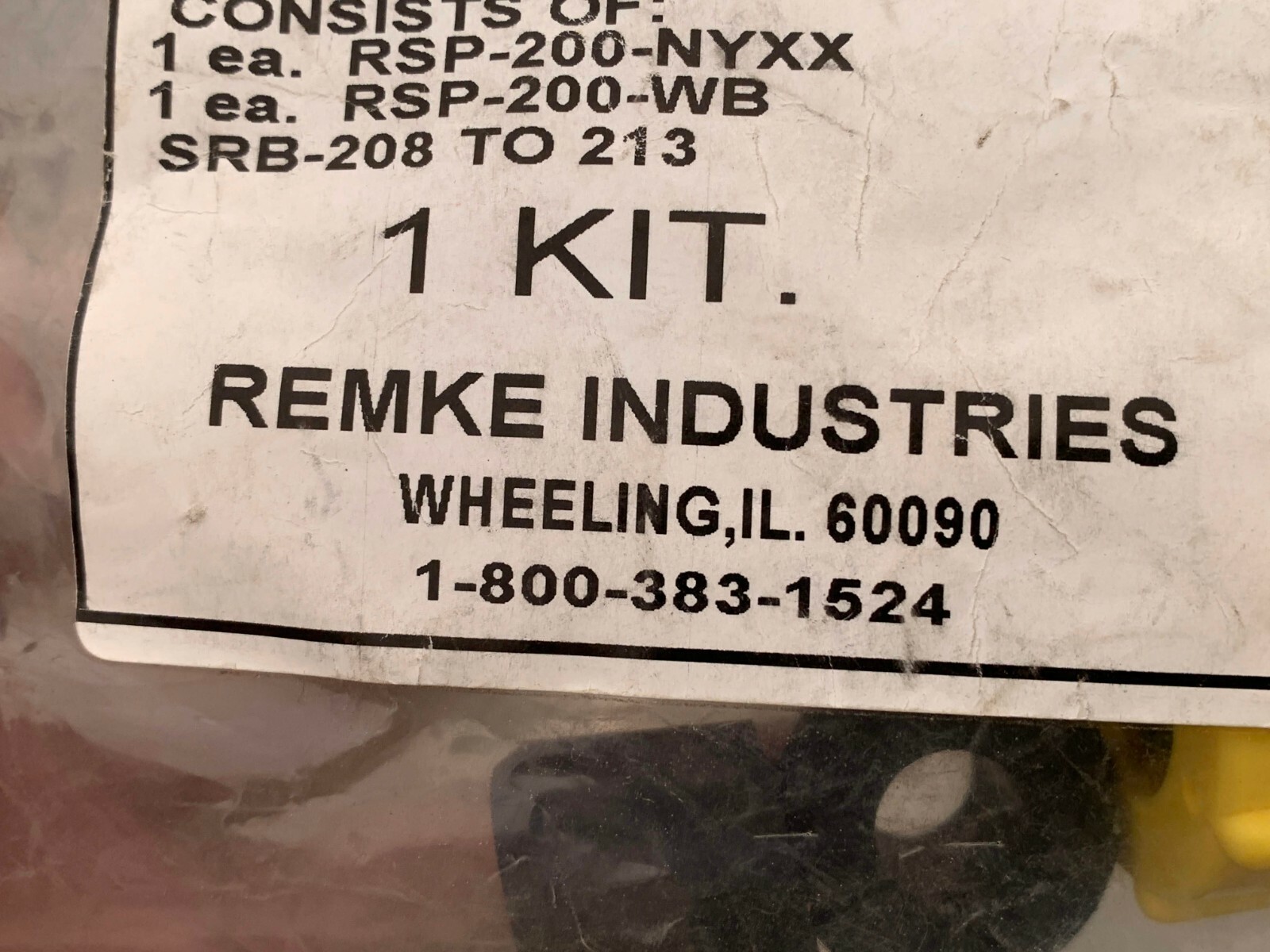 Remke Kit w/ RSP-200-NYXX RSP-200-WB SRB-208 to 213 P/N 004-7220 (Lot of 2)
