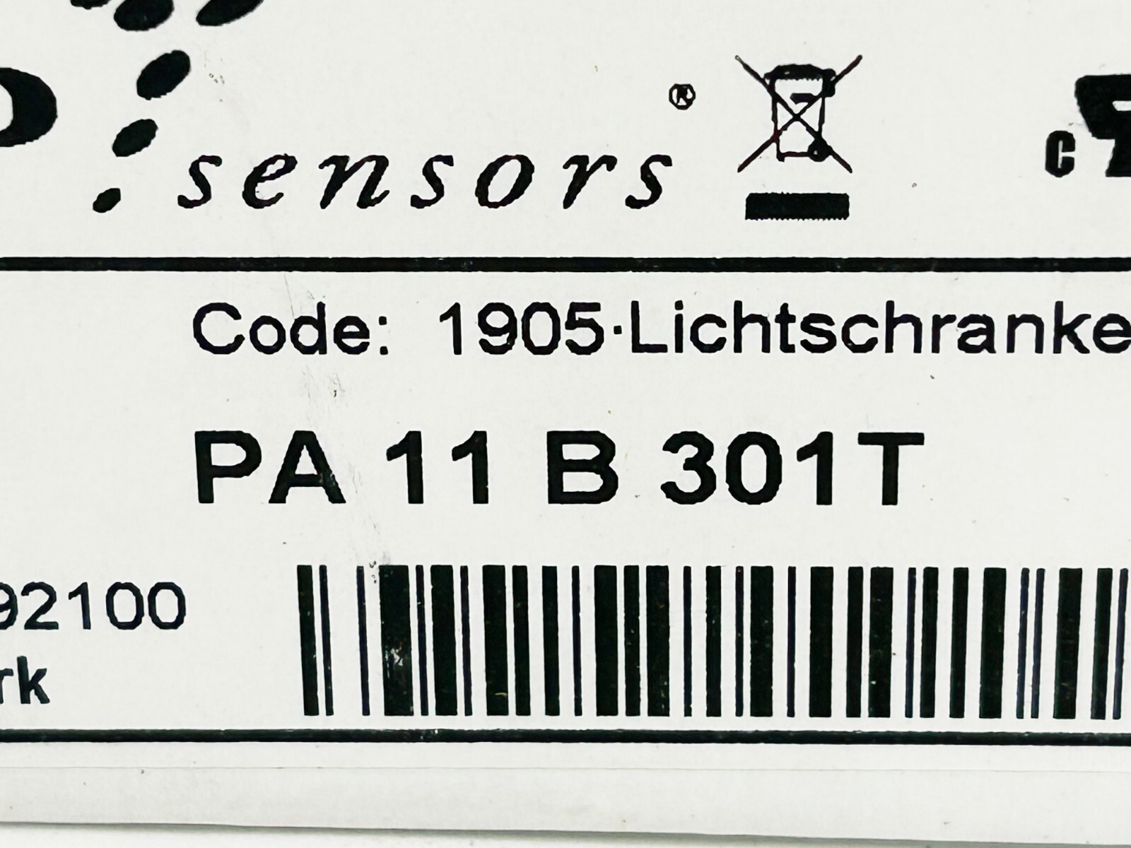 New Telco PA-11-B-301T Remote Sensor Amplifier 115Vac 11P 70MM Range – Sealed