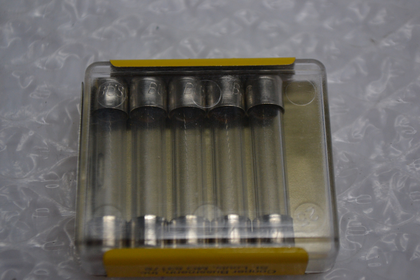 BUSSMANN AGC-1/2 FUSE LOT OF 10 PKG OF 5 NSMP