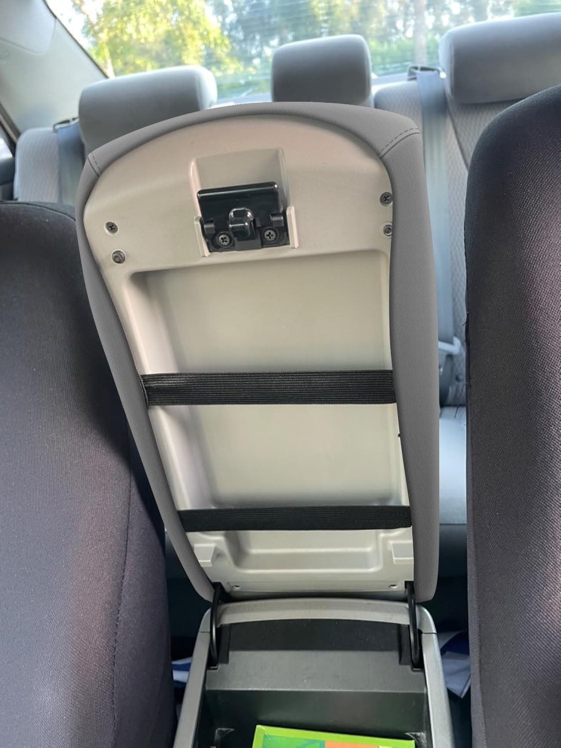 Light Gray Console Cover for 2007-2011 Toyota Camry Gray Armrest Cover Console