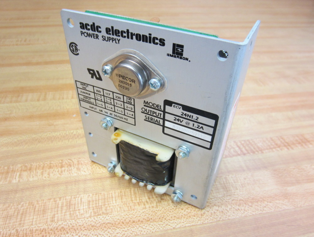 ACDC Electronics 24N1.2 Power Supply ECV 24N1.2
