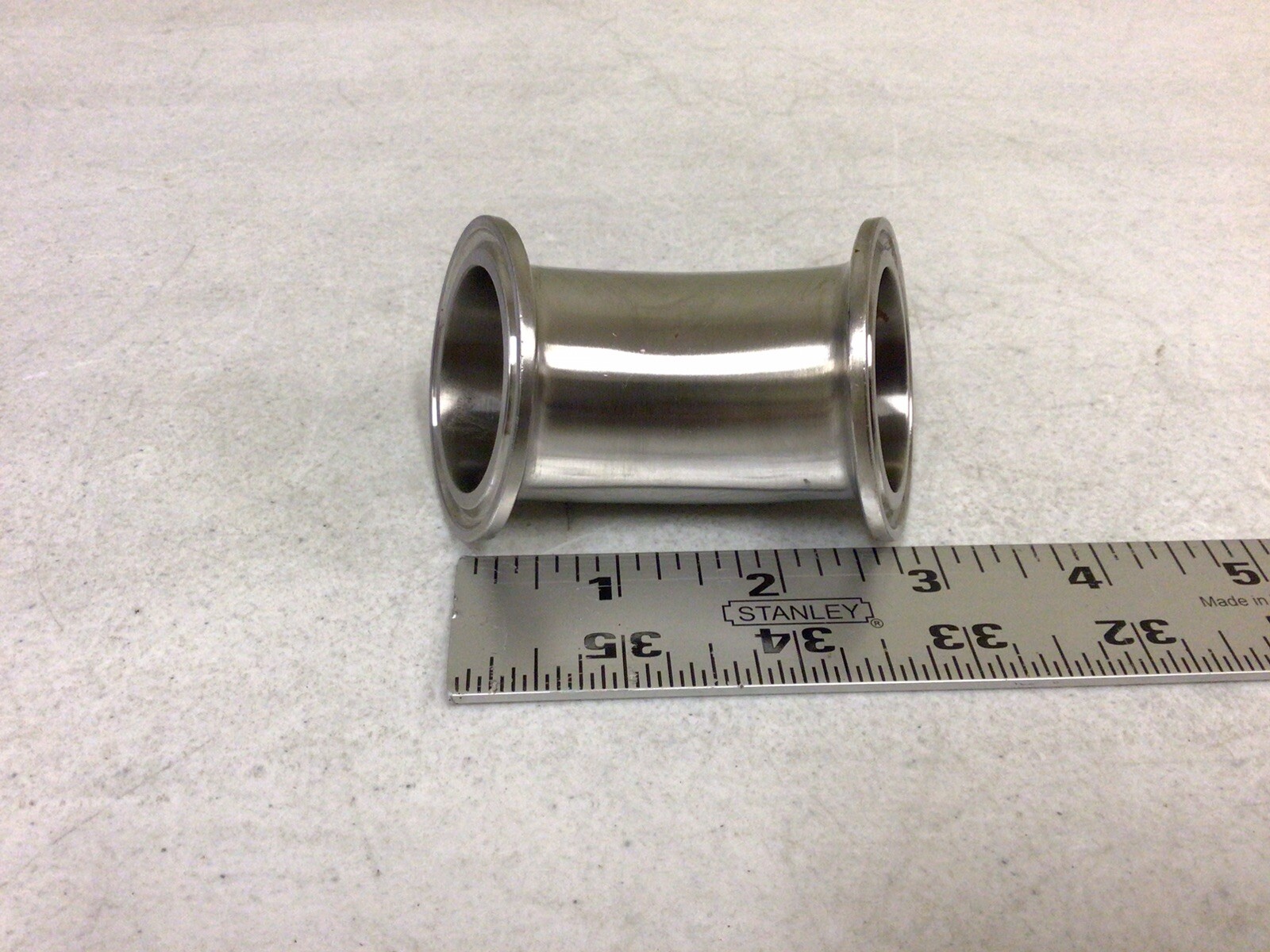 NEW, DIXON B2KMP-R150 SANITARY FITTING STAINLESS STEAL ELBOW, 1515525, 175187