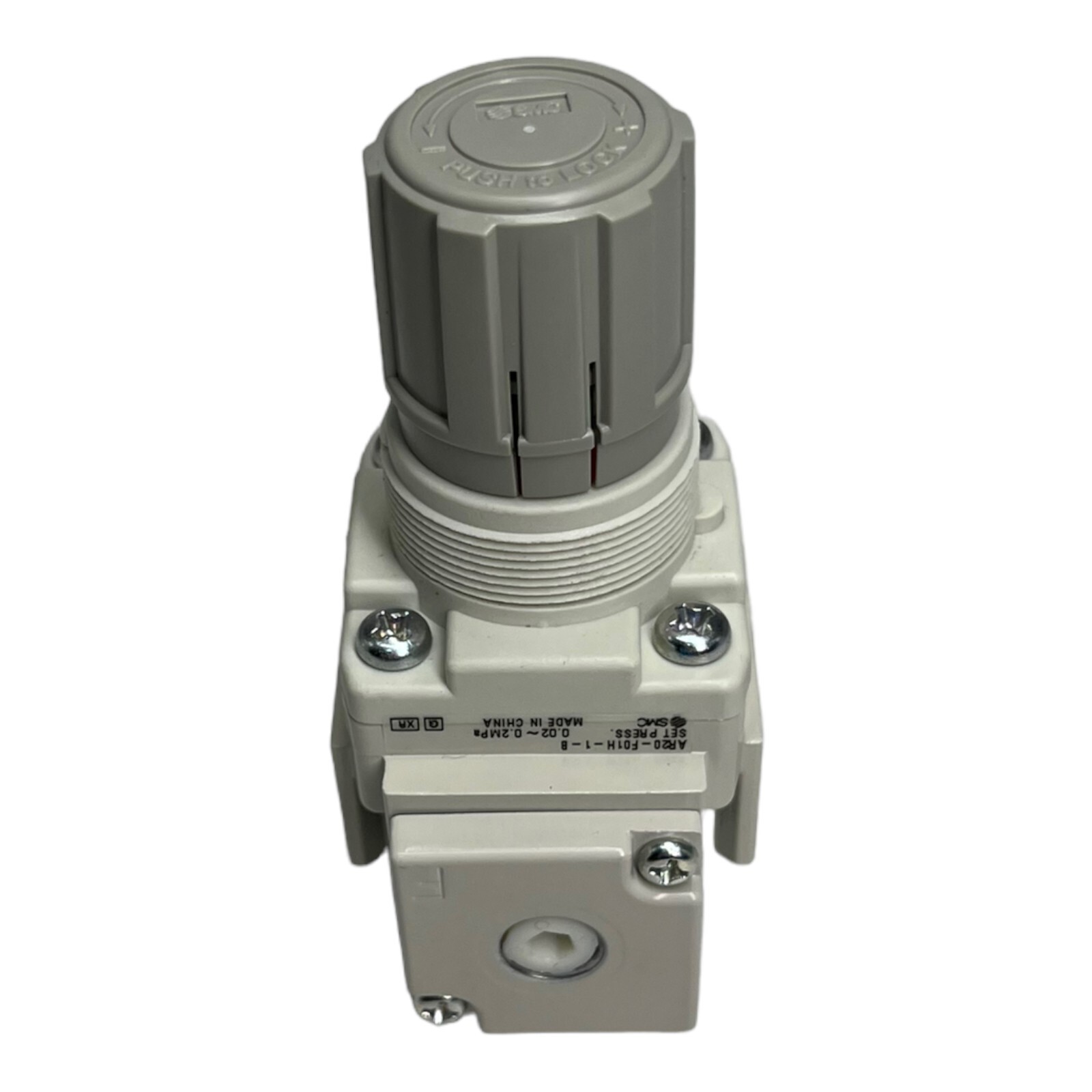 2x SMC AR20-F01H-1-B AR20F01H1B Air Regulator Regulator 0.02MPa – 0.2MPa
