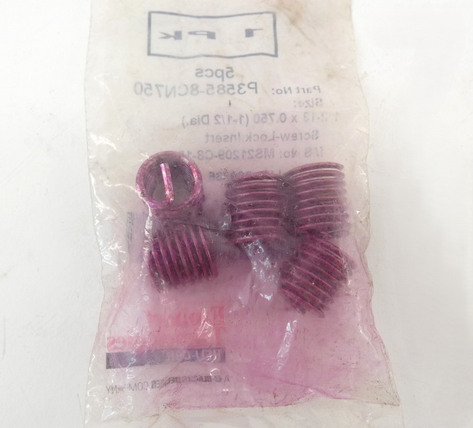 *Pack of 5* Helicoil P3585-8CN750 1/2-13UNC x 0.75 Heli-Coil Screw-Locking Th…