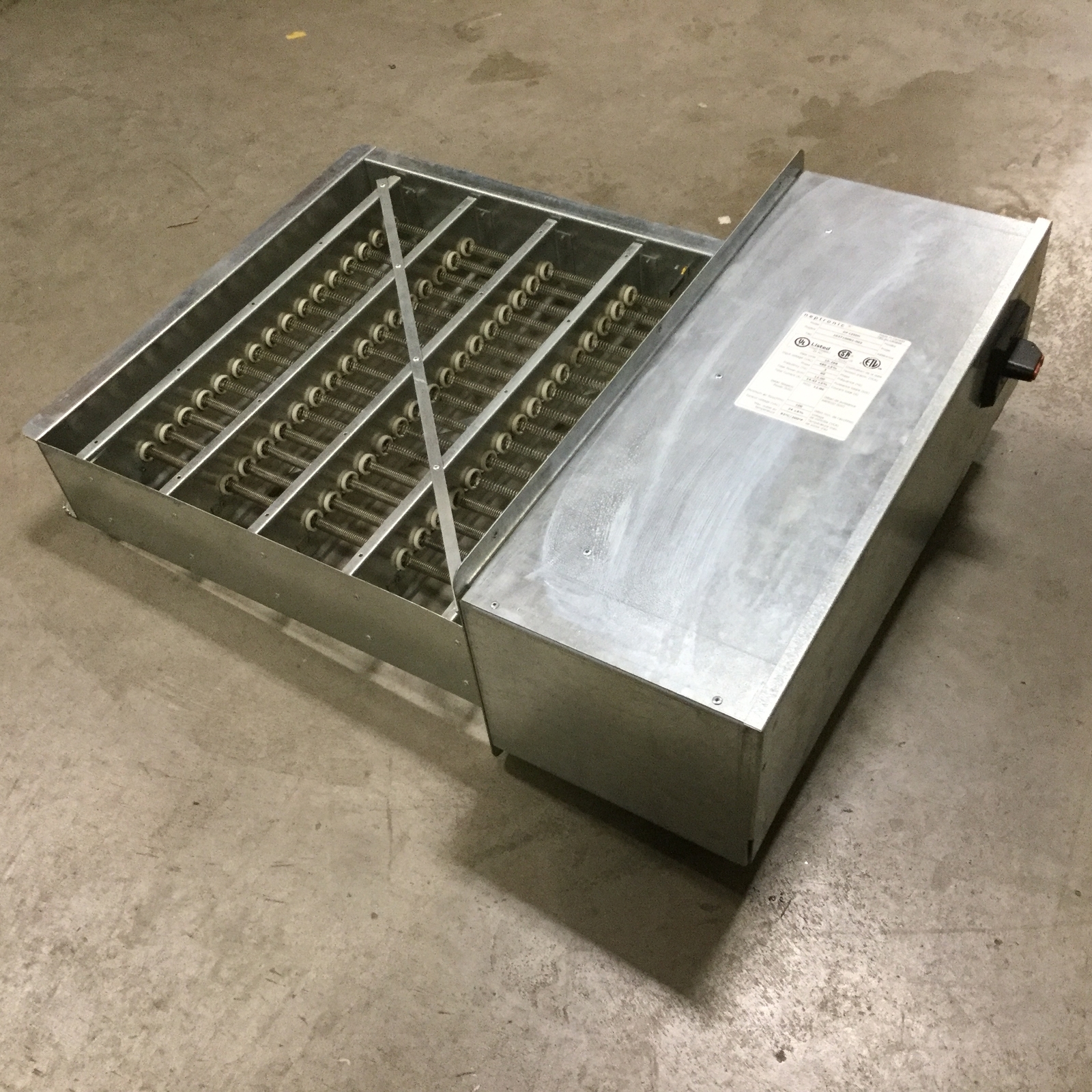 Neptronic DF CI00H Electric Duct Heater, 12KW, 14.43A, 480VAC, 3 Phase
