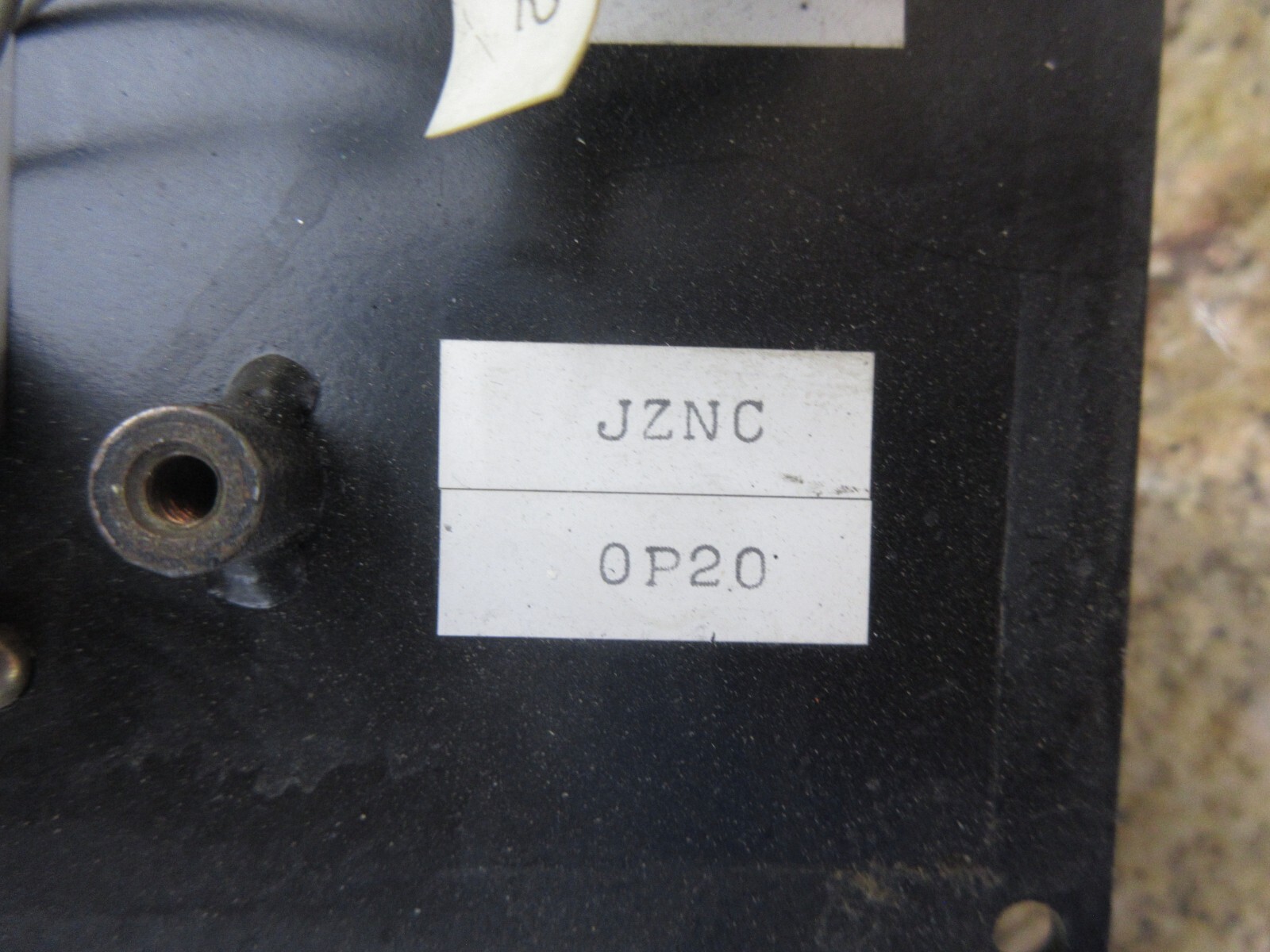 YASNAC DISPLAY OPERATOR PANEL JZNC 0P20 OP20 HMK-3993 MATSUURA MC-760V2 CNC