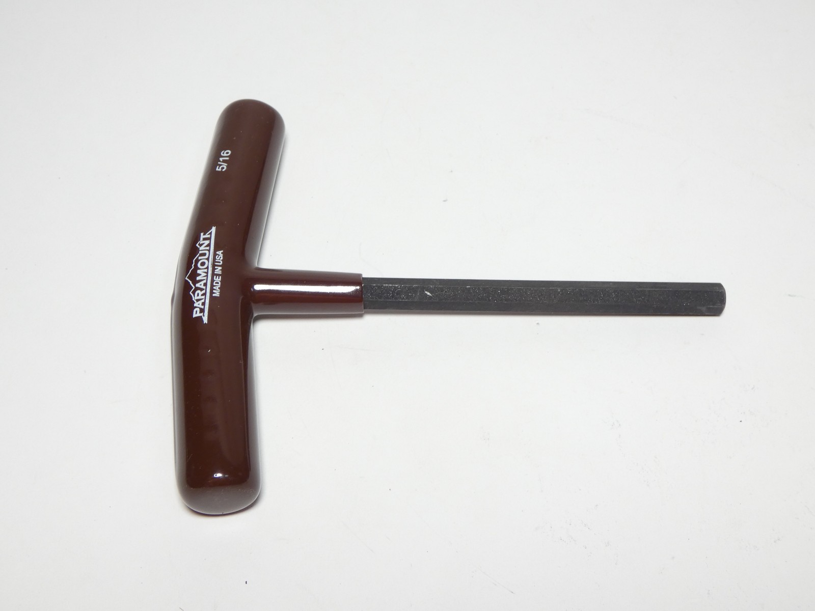 *Lot of 2* Paramount 78920402 T-Handle Cushion Grip Hex End Key 5/16″ x 6″ Br…