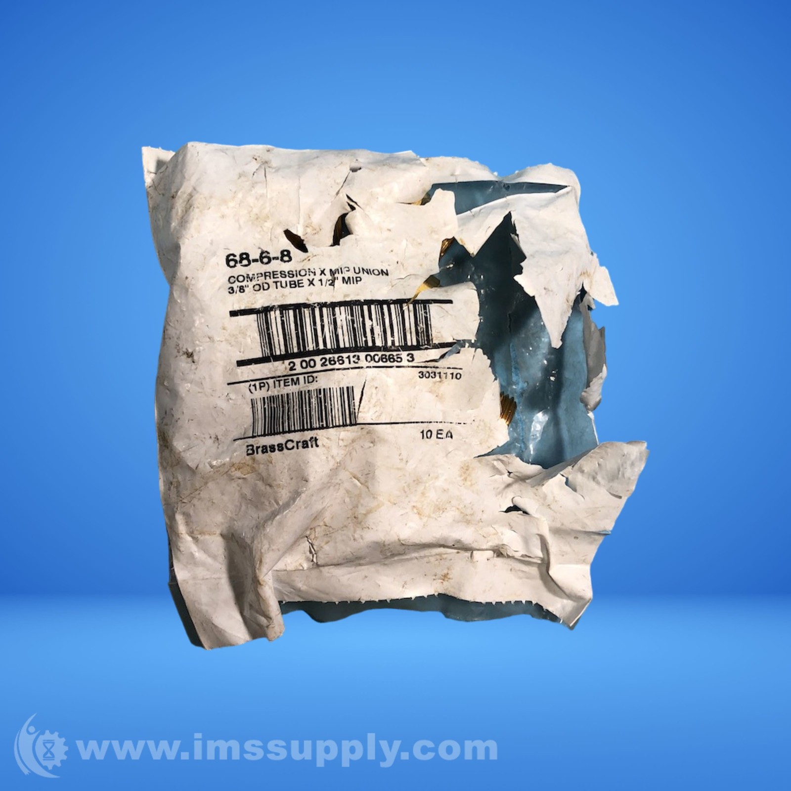 Brass Craft 68-6-8 Bag of 10 FNOB