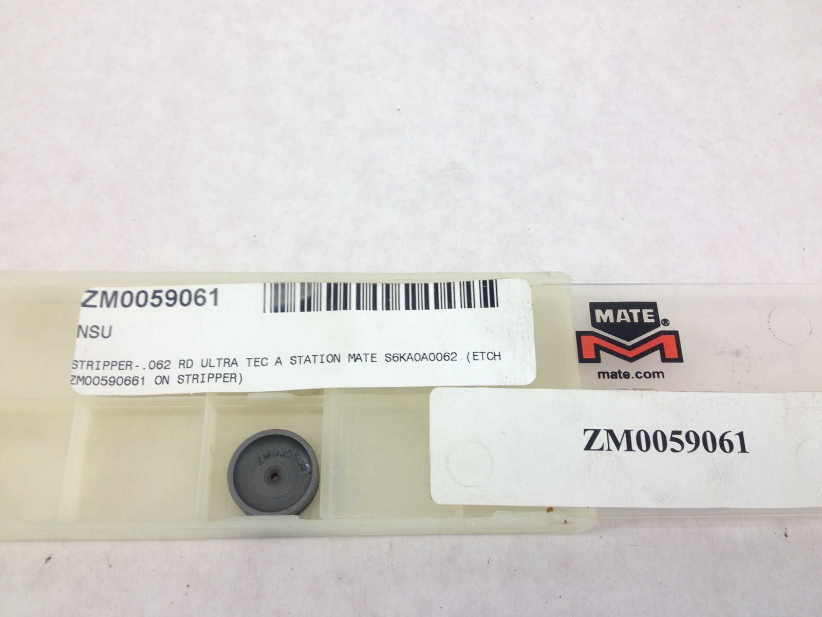 NEW! MATE PRECISION TOOLING S6KA0A0062 RD STRIPPER ZM0059061 FAST SHIP! (H157