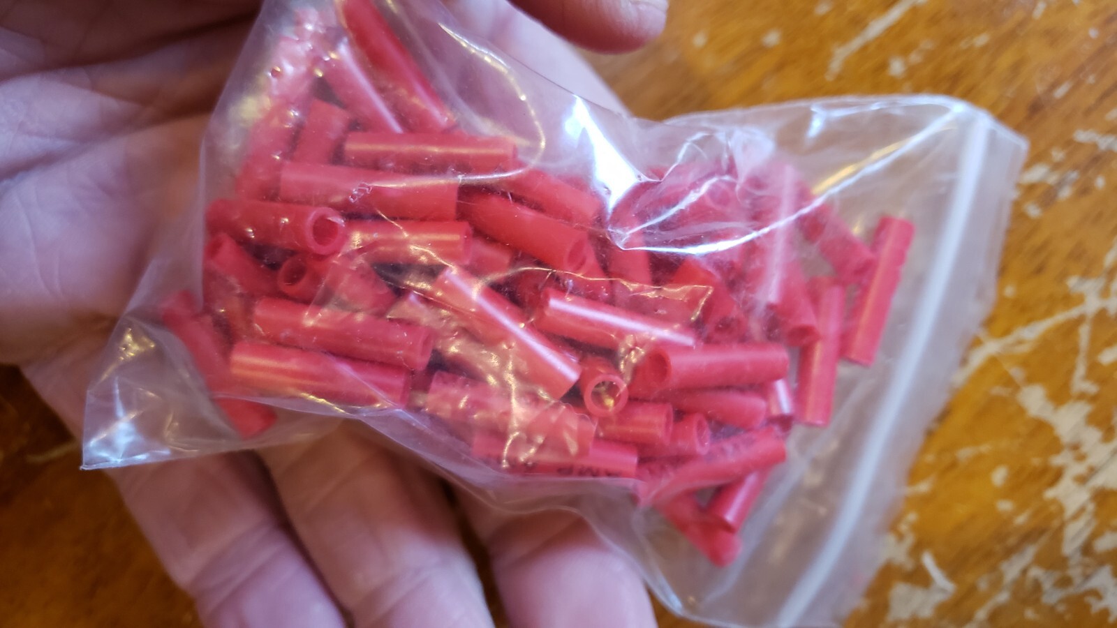NEW LOT of 90 AMP Parallel Splice, PLASTI-GRIP Ser. 22-16 AWG 1.42 mm² # 34131