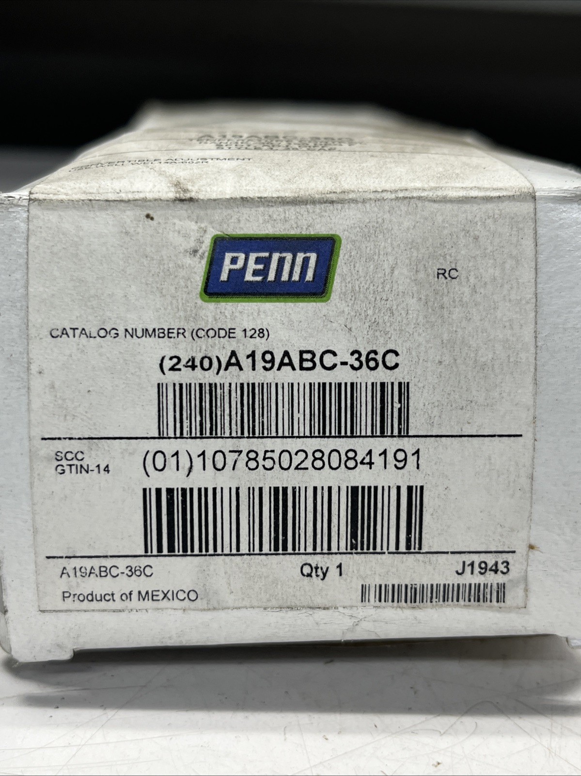 THERMOSTAT -30F/100F A19ABC-24C for Foster A19ABC-24C