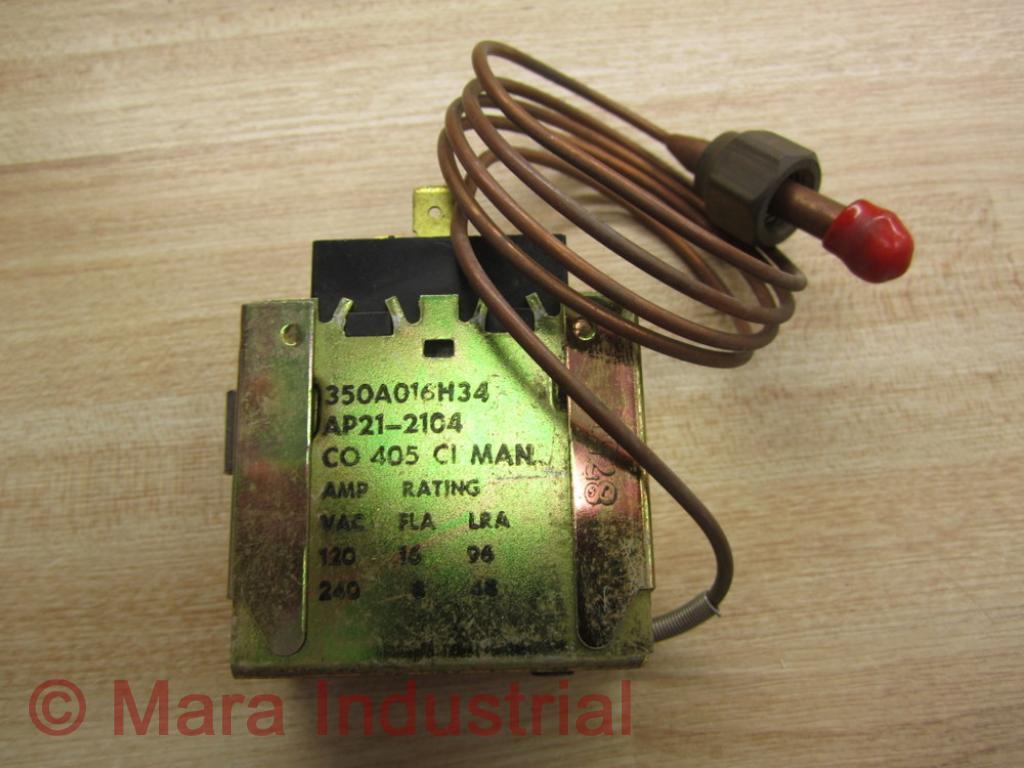 Robertshaw 350A016H34 High Pressure Cut-Out Switch