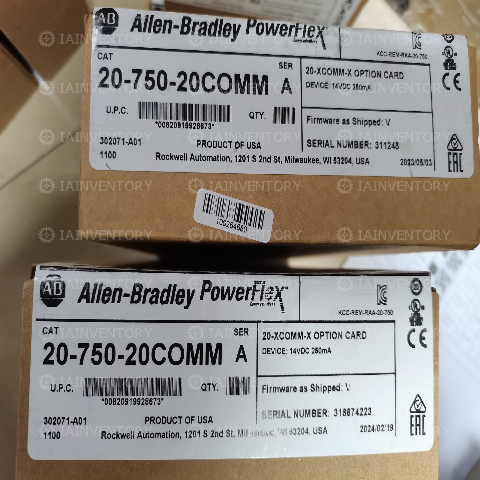 1PC NEW Allen-Bradley 20-750-20COMM With 1 Year warranty In Stock