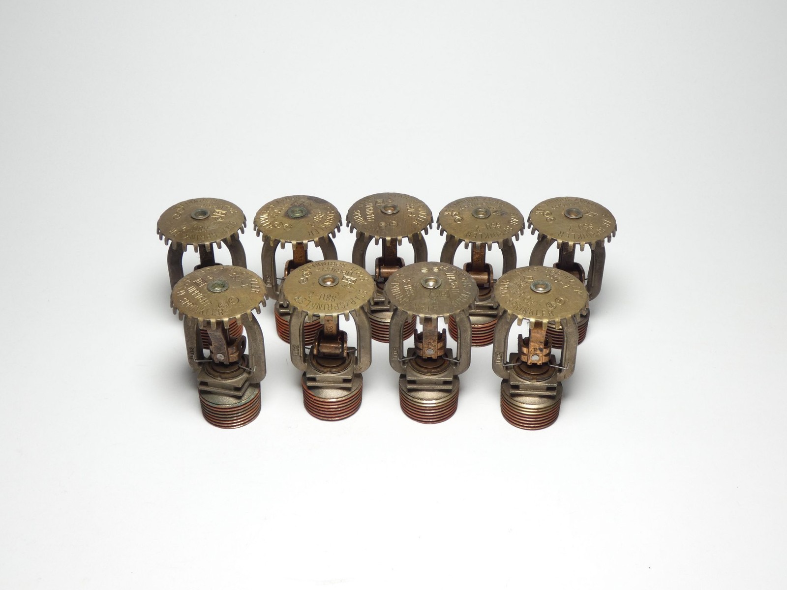 *Lot of 9* Star Sprinkler SSU-2 Upright Fire Sprinkler Head 1/2″NPT