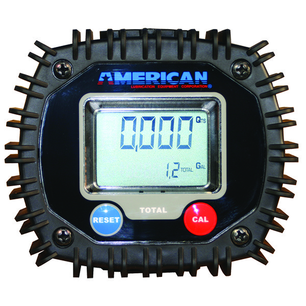 American Lube TIM-615 Stationary Digital Oil Meter Field Replaceable Electronics