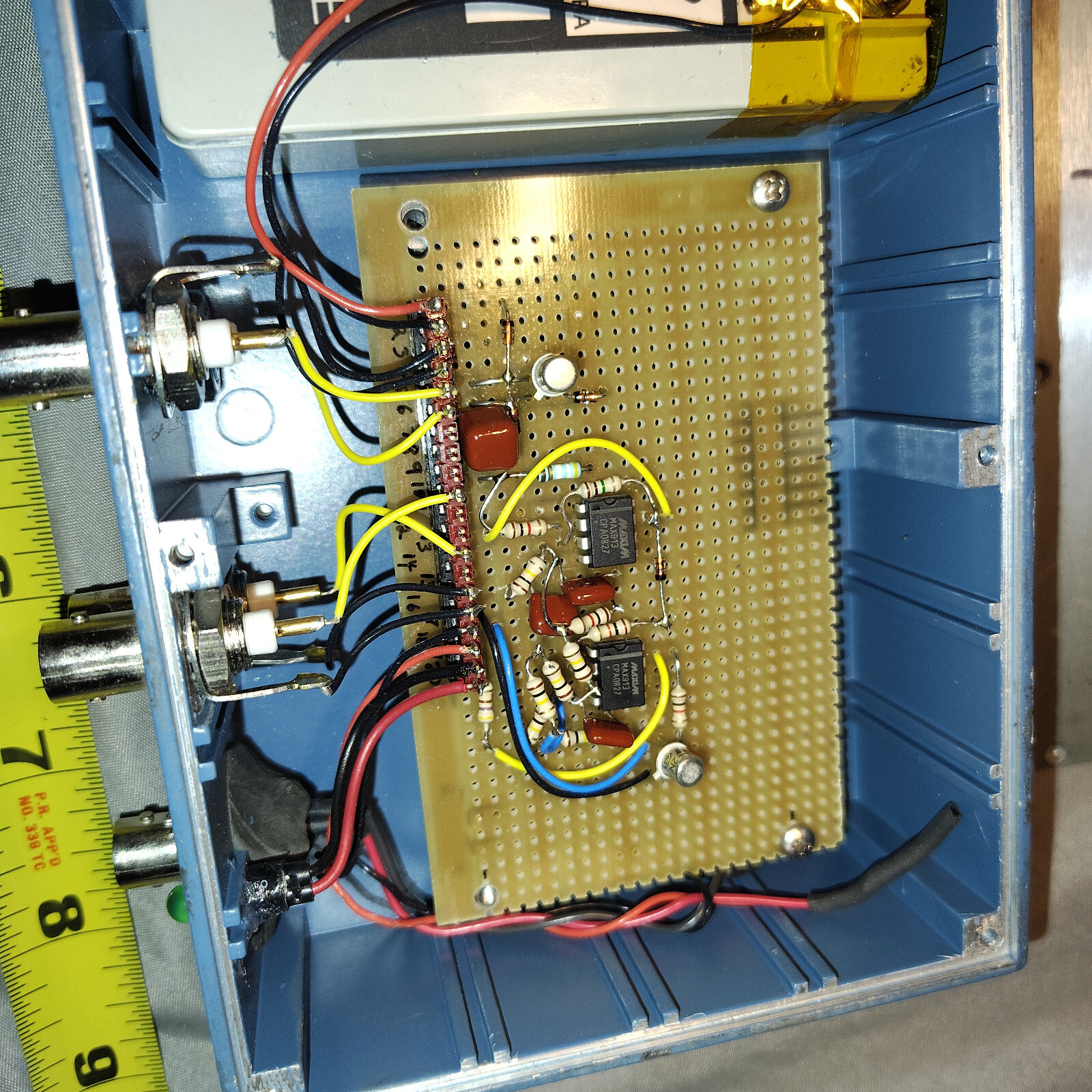 Laser pulse box 10K – 15K timing for buffer and detector acopian 5EB50 AC to DC