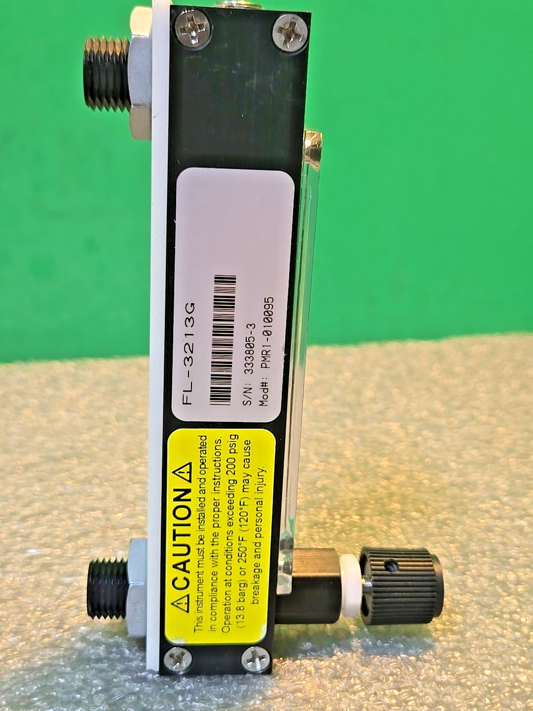 OMEGA ROTAMETER FLOWMETER FL-3213g | Omega Ft-022-13-GL-BN