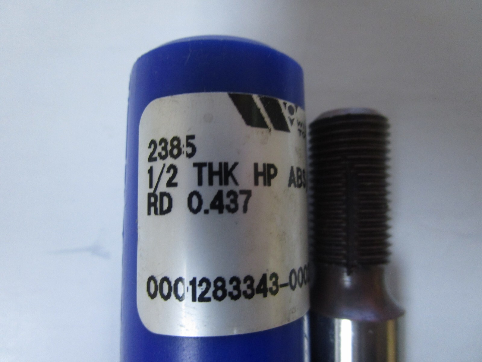 NEW WILSON TOOL 2385 1/2 TOOL PUNCH THK HP ABS/WLS PUI RD 0.437