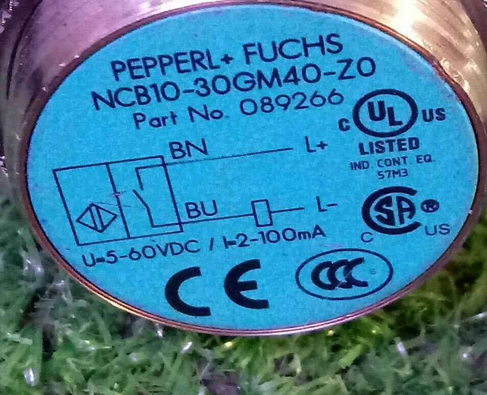 1 USED PEPPERL+FUCHS NCB10-30GM40-Z0 INDUCTIVE SENSOR ***MAKE OFFER***