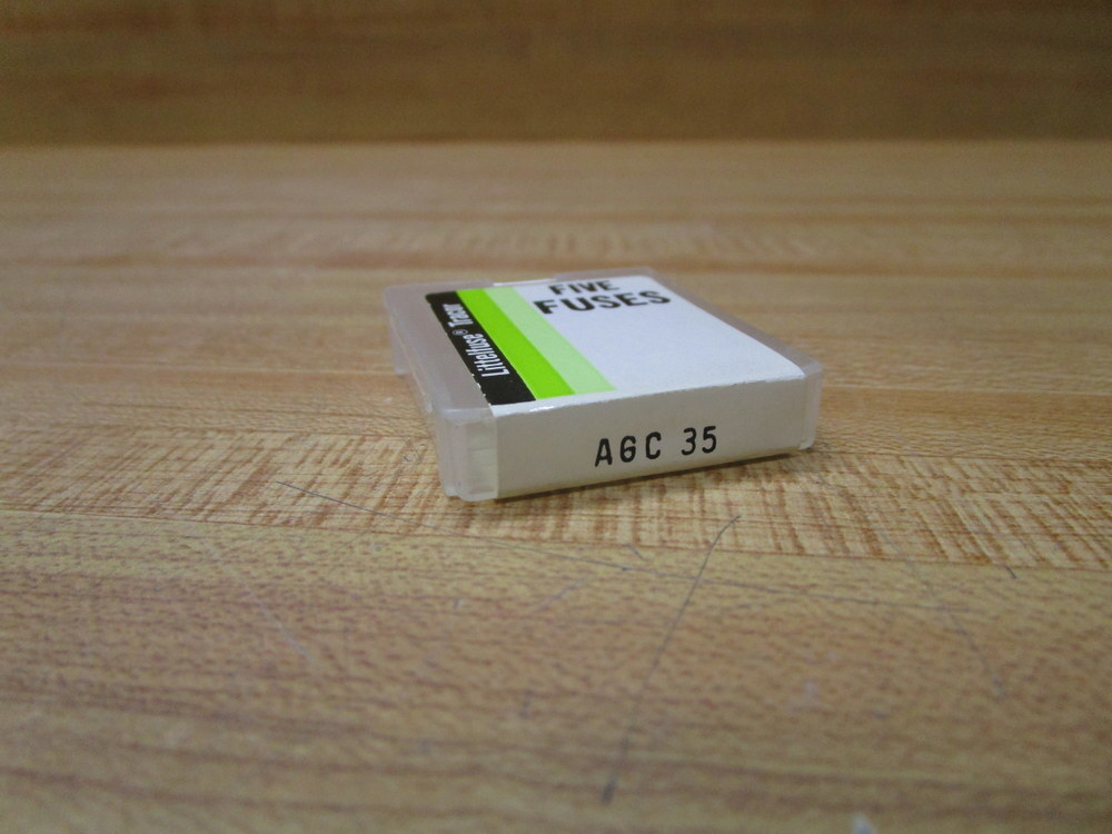Littelfuse AGC-35 Fuse Cross Ref 1BZ09 311, Metal Strip Element (Pack of 10)