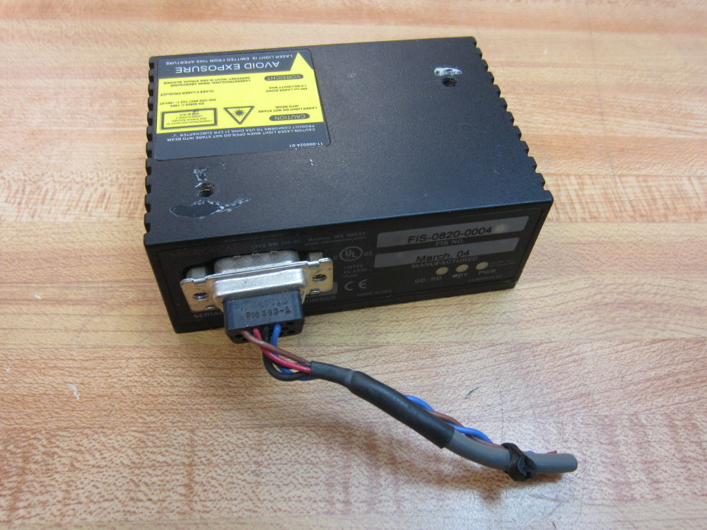 Microscan MS-820 Bar Code Scanner MS820 FIS-0820-0004