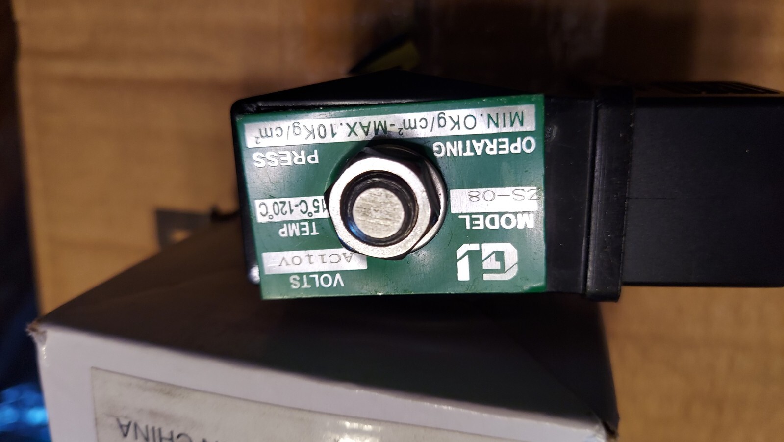New GJ ZS-08 AC110V Valve