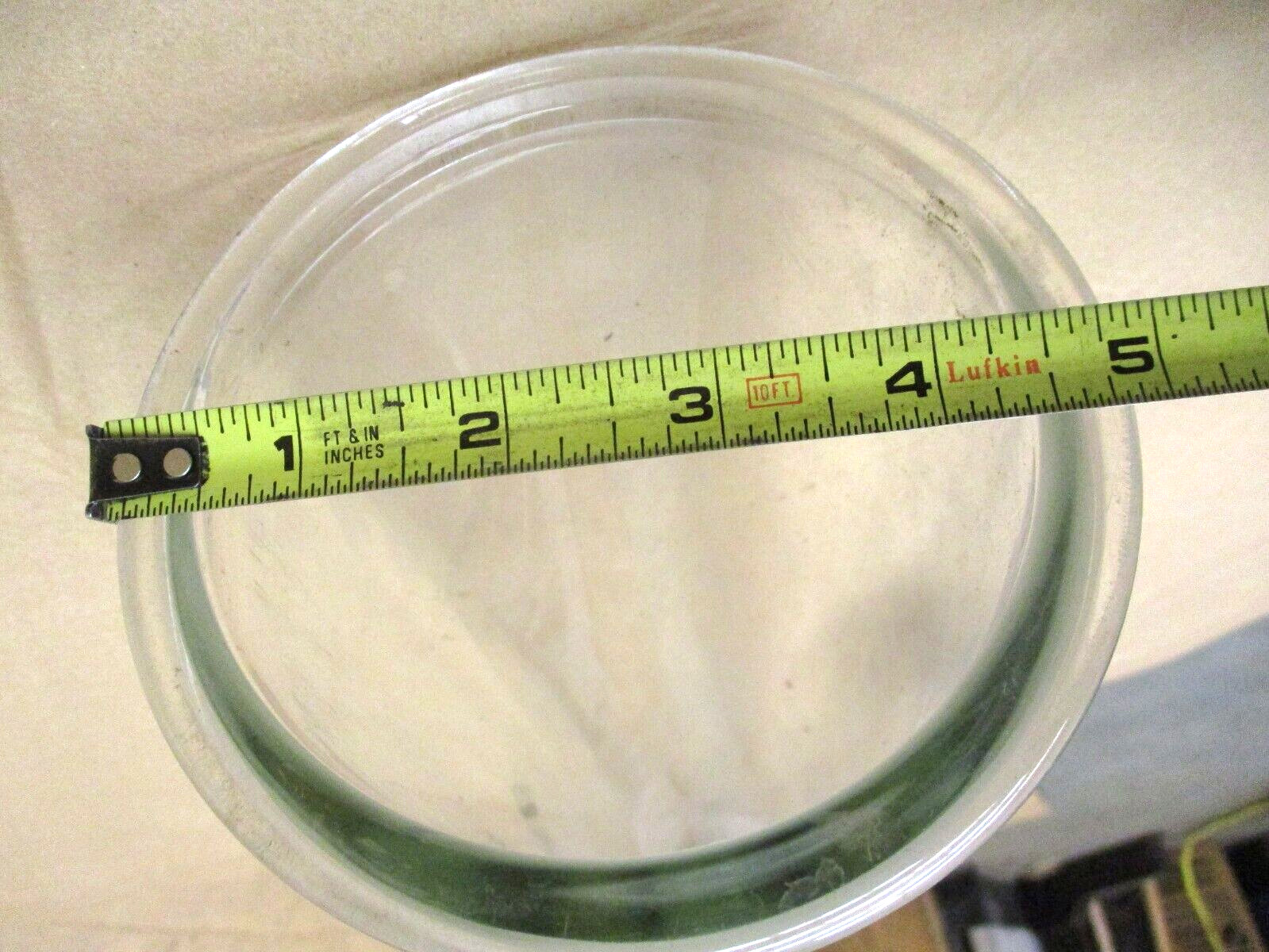 New Open Box Corning Pyrex Glass Pipe 4″ ID 5″OD Length 60″ A5254WVS