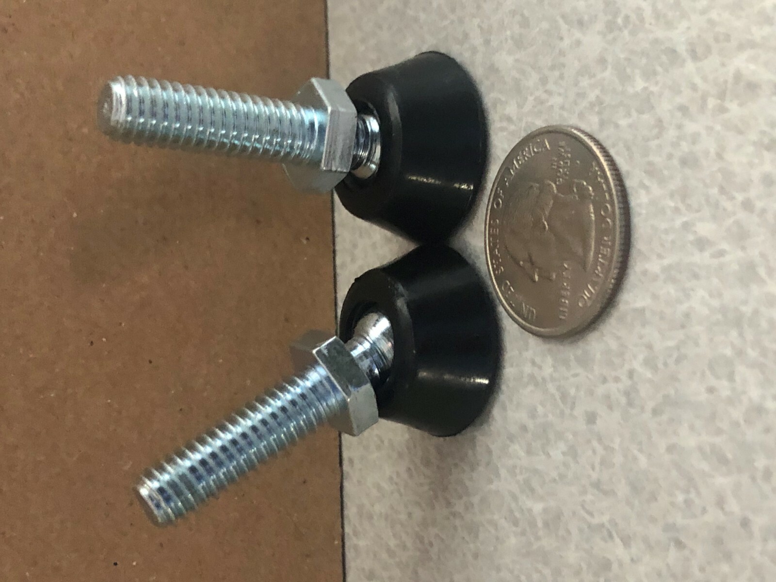 2 – Pack – Stud Mount Articulating Swiveling Feet Leveler / Level USA