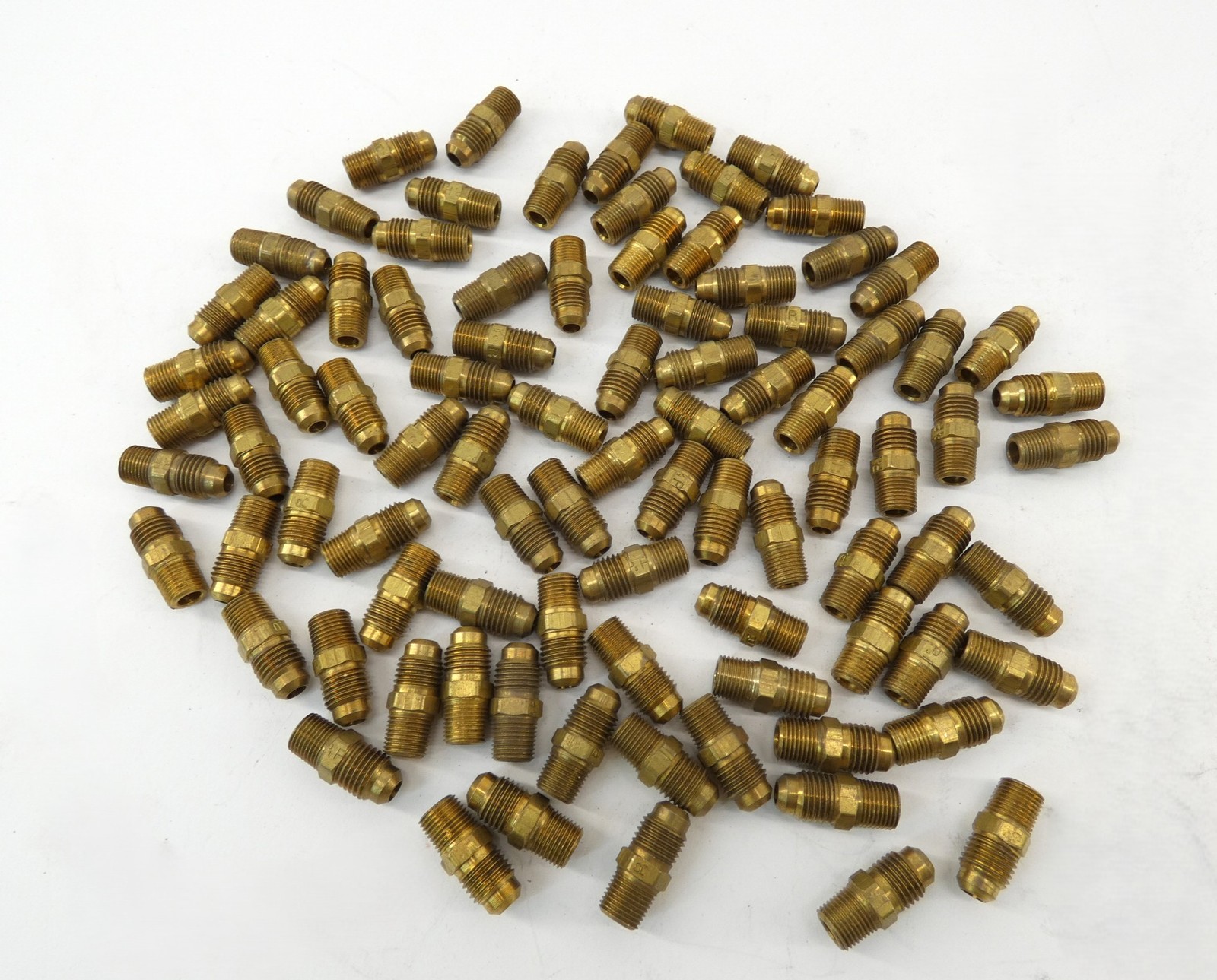*Lot of 96* Parker 48F-4-2 Male Flare Tube Fitting Size 1/4″ X 1/8″ NPT Male …