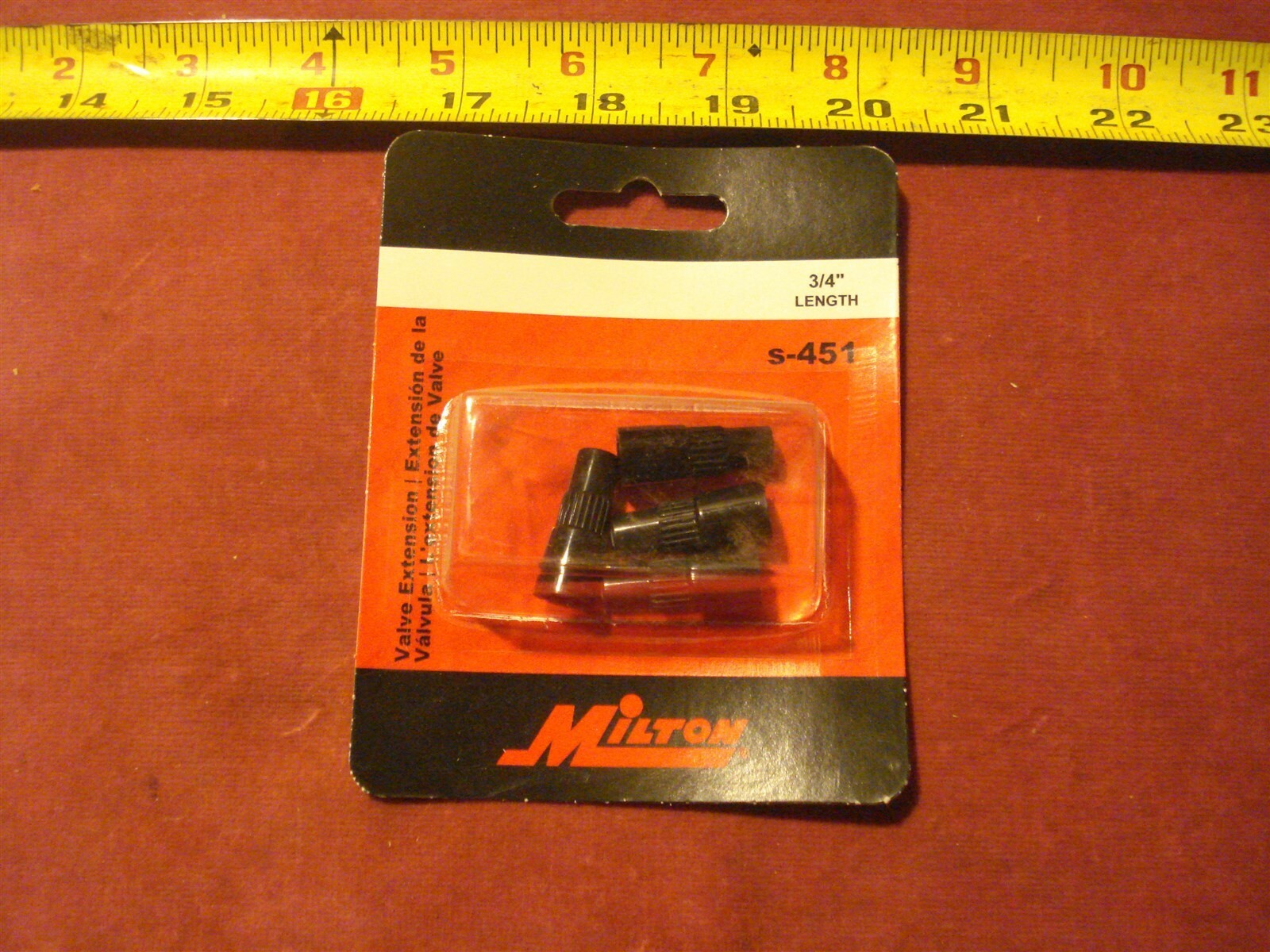 (2316.) Milton Tire Valve Extensions 3/4″ Length MLT S451