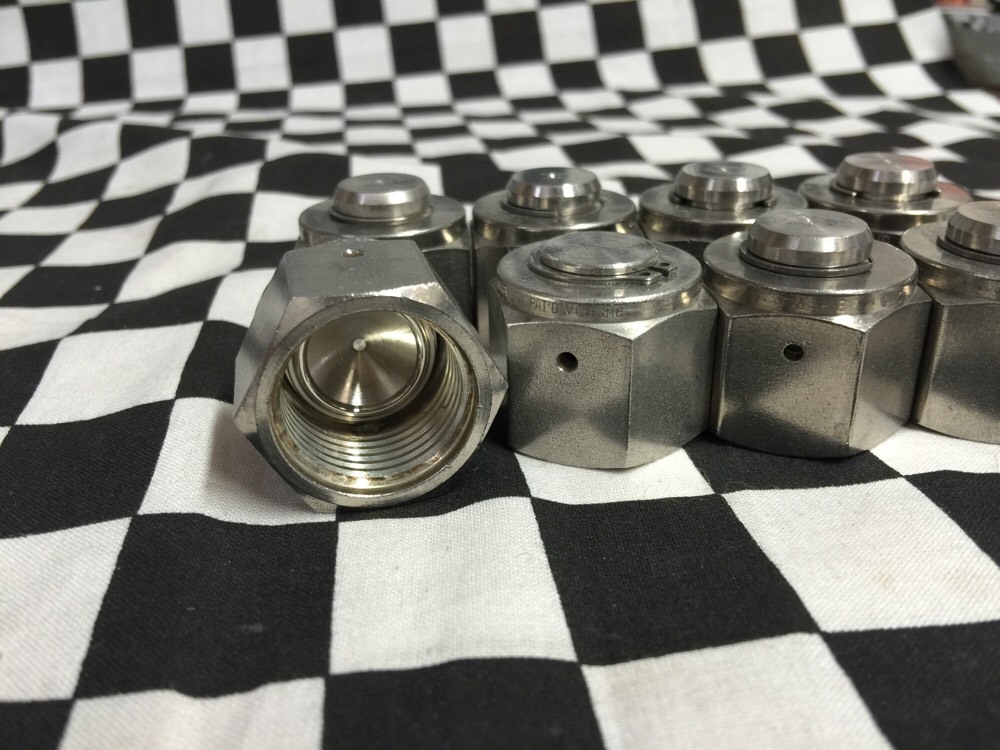 Lot Of 8 Swagelok & Parker 1/2″ VCR Cap, SS-8-VCR-CP, SS8VCRCP, Shipsameday#ZF11