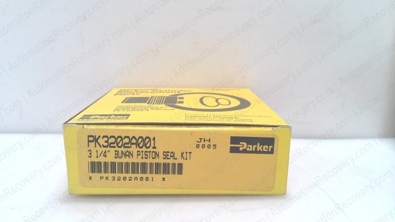 PARKER PK3202A001, PISTON SEAL KIT, NEW #355200