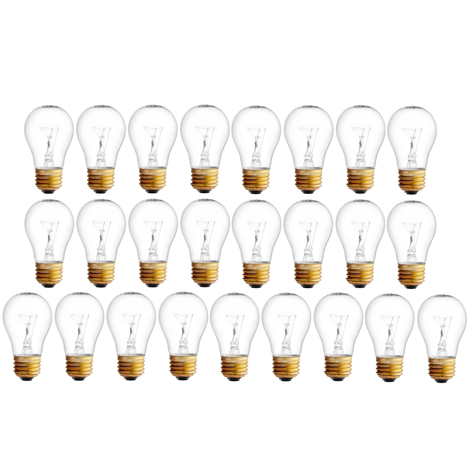 25-Pack OCS Parts Hatco 02.30.265.00 Light Bulbs | 40W 120V E26 Food Warmer Lamp
