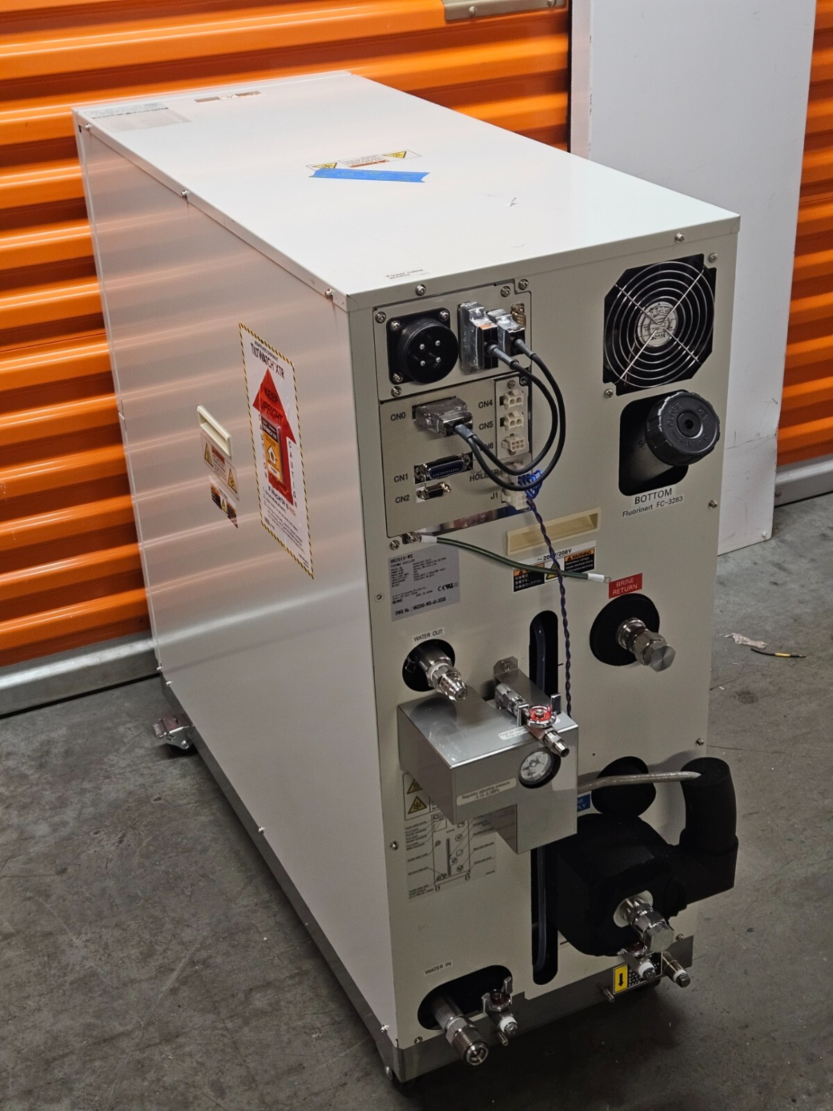 SMC HRZ010-WS-A1-X035 Thermo Chiller – Water-Cooled, 24kW, Untested, Sold As-Is