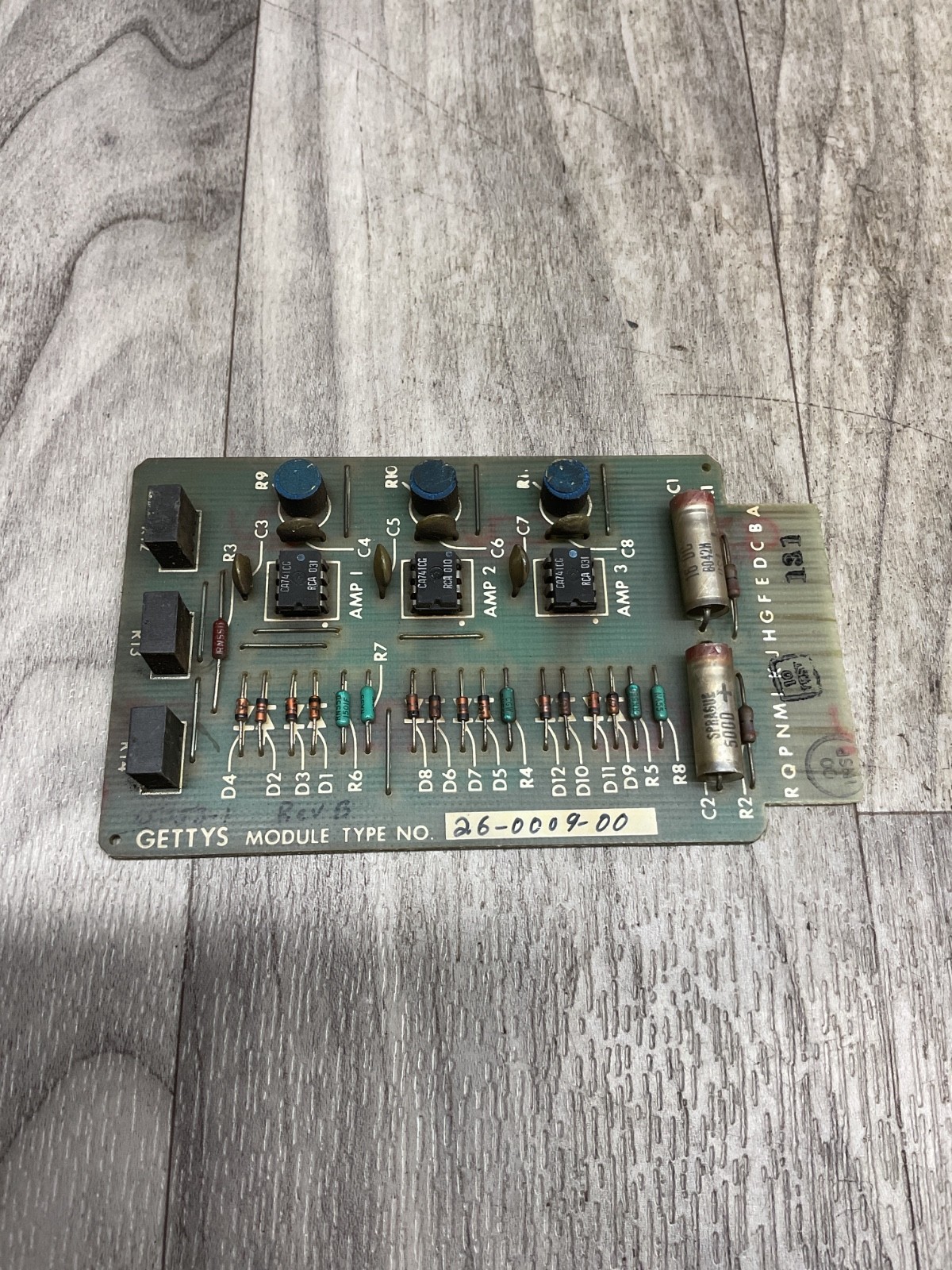 Gettys Control Boards 26-0009-101 *FREE SHIPPING* #4063C49
