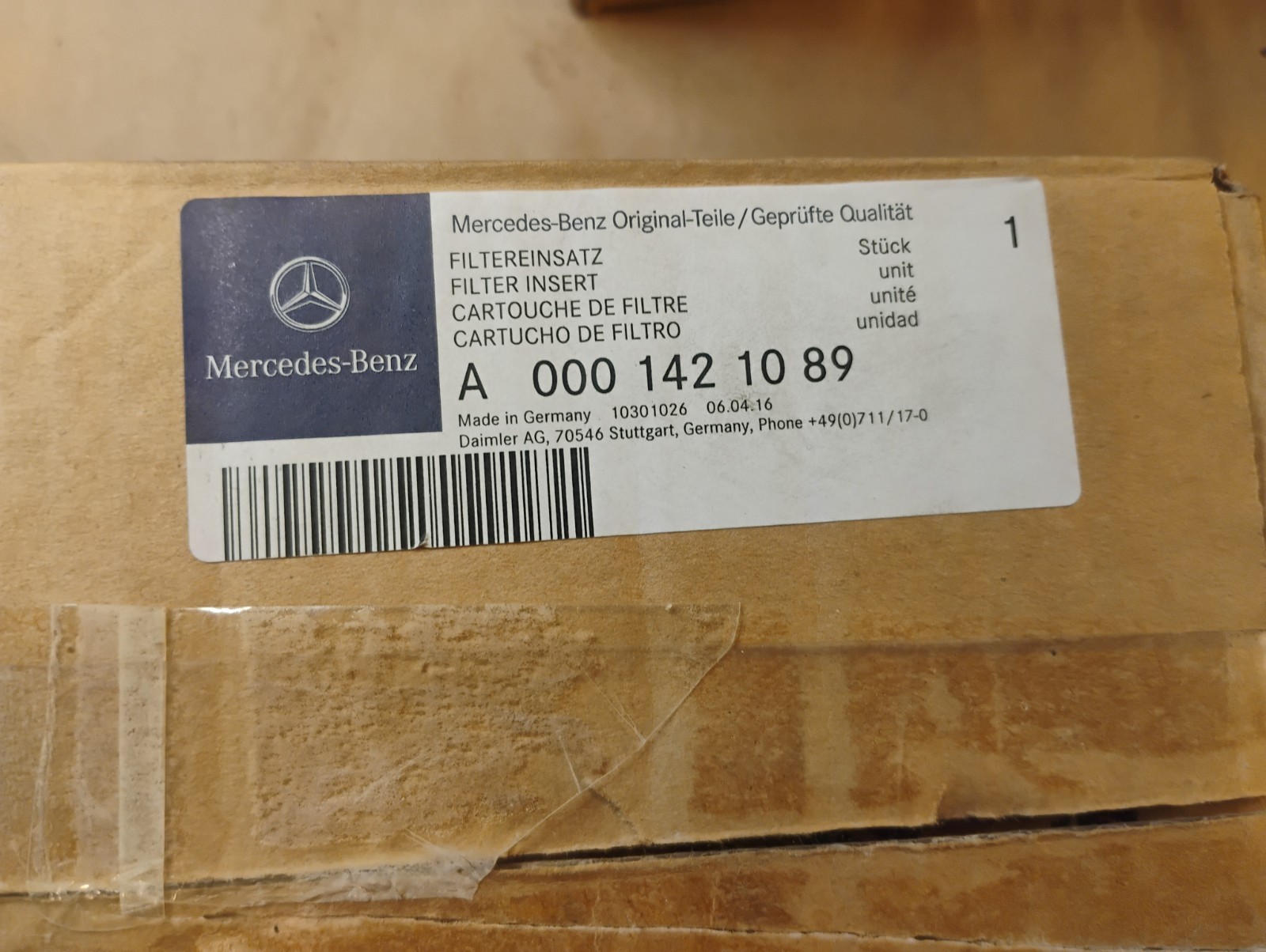 Mercedes-Benz Filter Kit A0001421089 OEM – Fast Ship