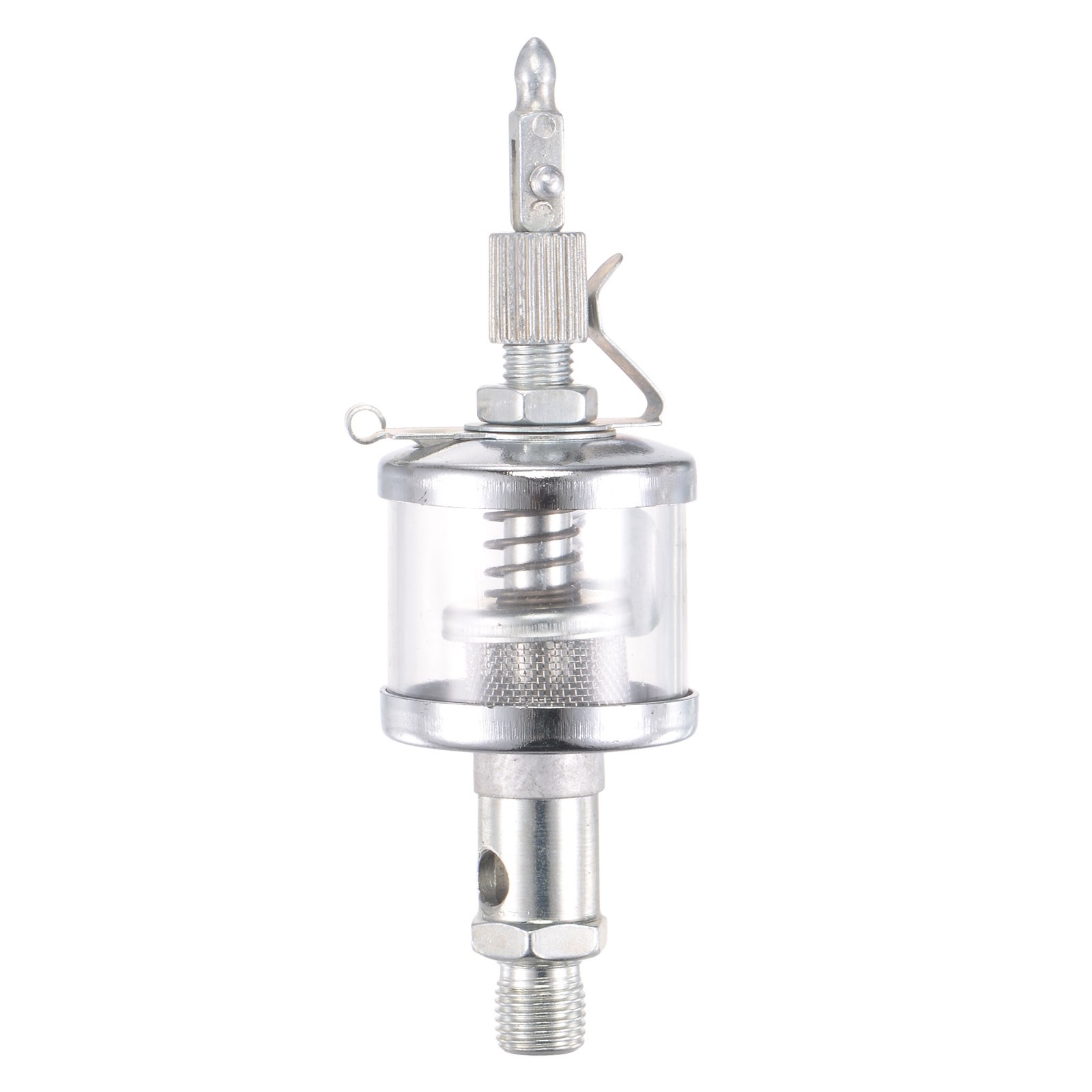 Needle Valve Type Oil Cup M10x1 Thread 16ml Sight Gravity Drip Feed