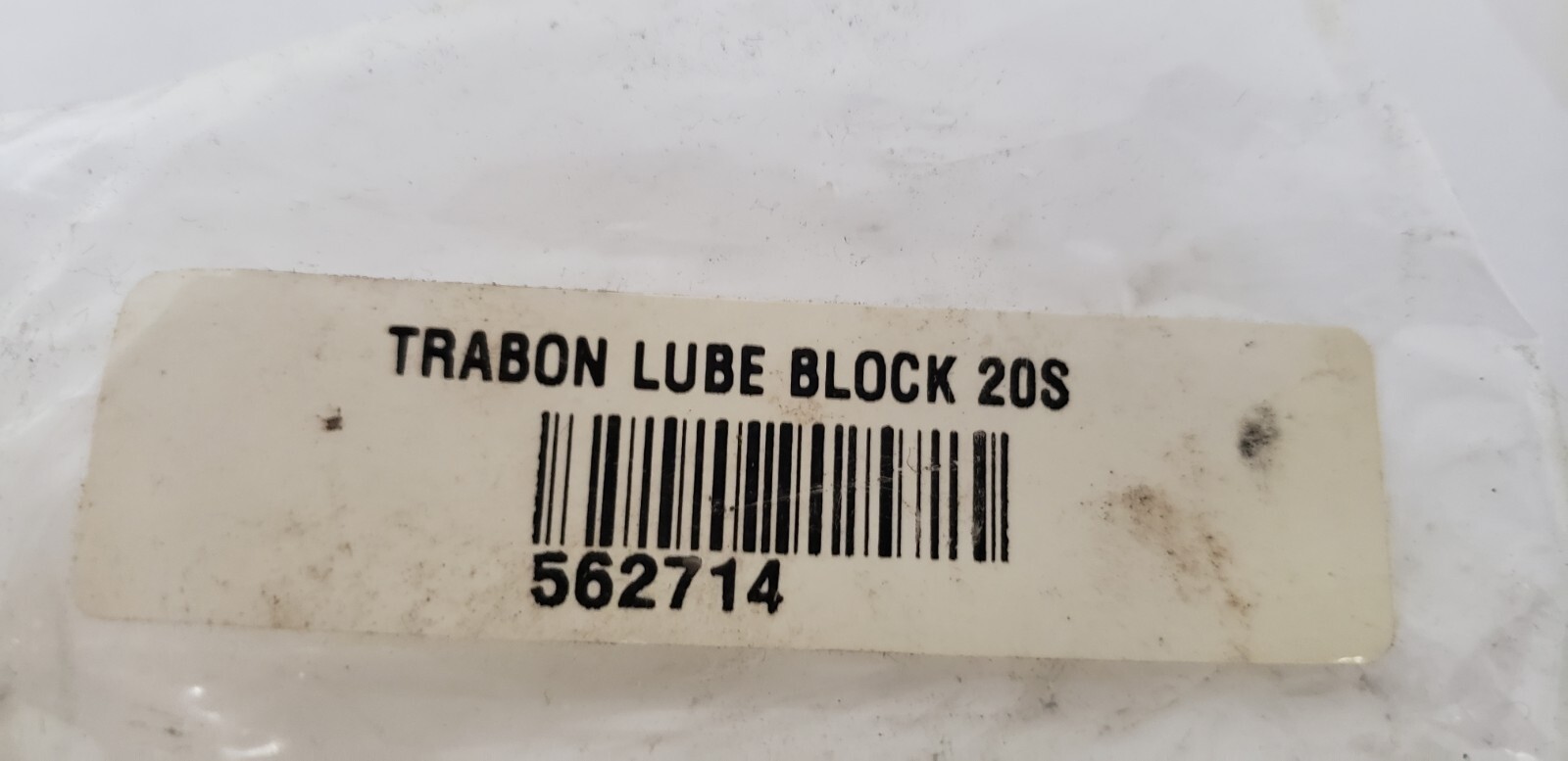 GRACO TRABON 562714 LUBRICATION BLOCK, 20S, NIB