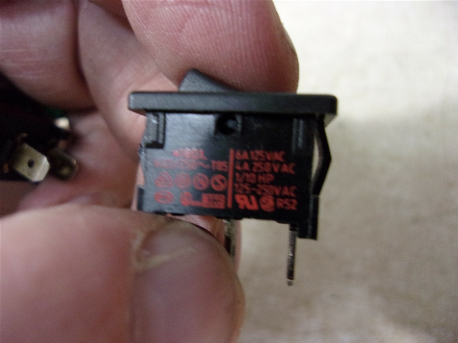 NEW McGill 1801 Momentary Miniature Toggle Switches, Lot of 2 *FREE SHIPPING*