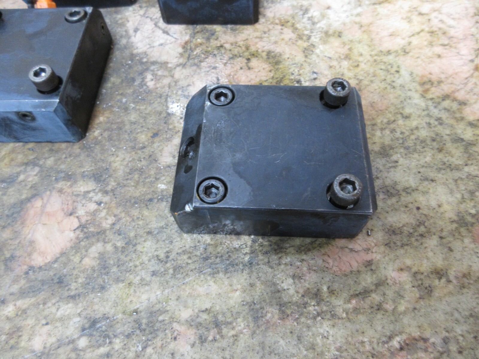 DAEWOO PUMA 6-3A CNC LATHE TOOLING TOOL HOLDER BLOCK TURRET 3.65″ LOT OF 4 PIECE