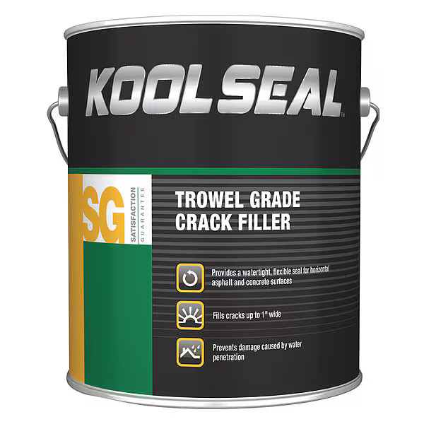 Kool Seal Joint and Crack Filler, Can, Black, Crack Filler KS0075200-16 Kool