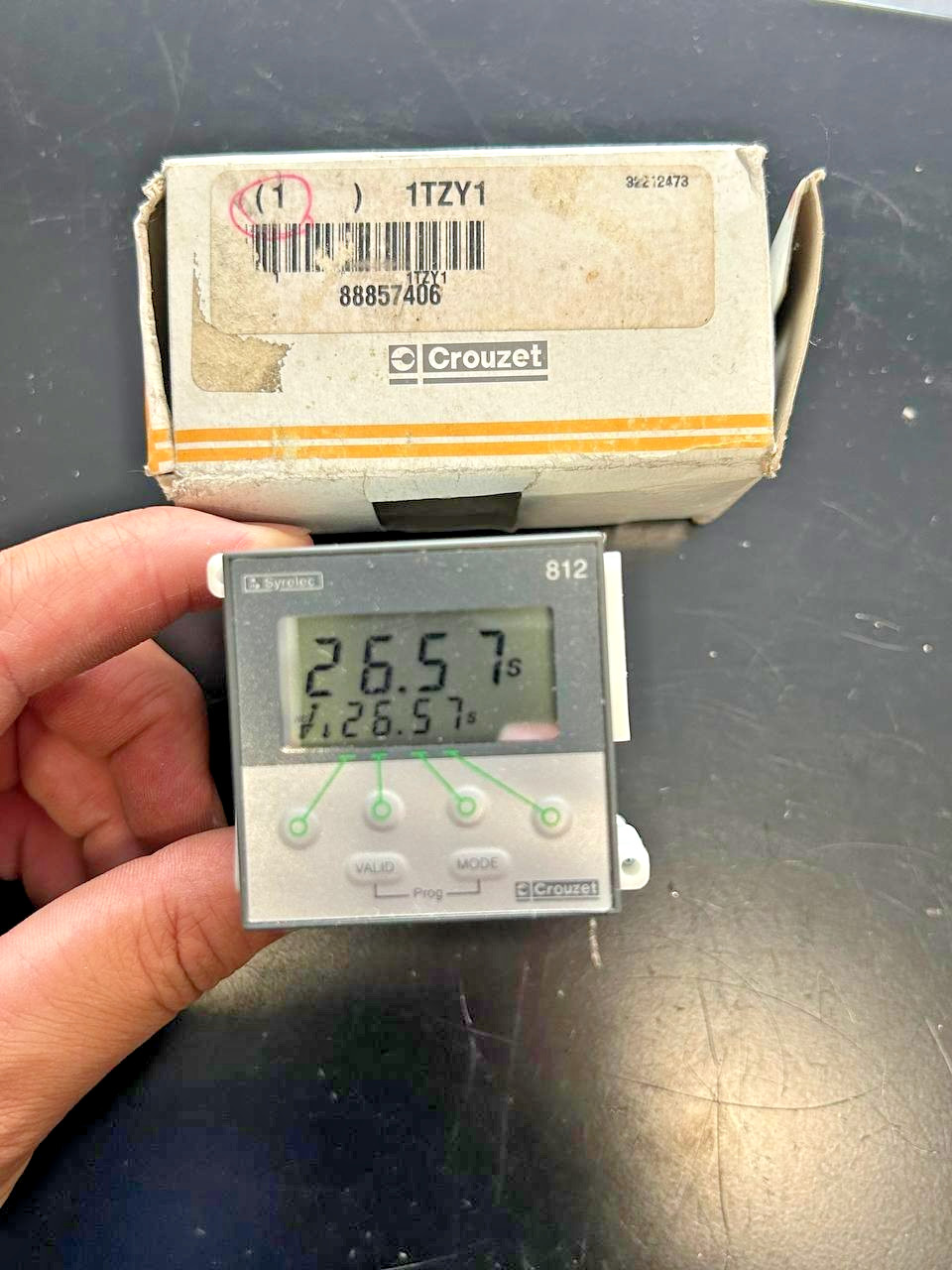 Crouzet/Syrelec Timer 812 Timer Relay 88 857 406 – NEW