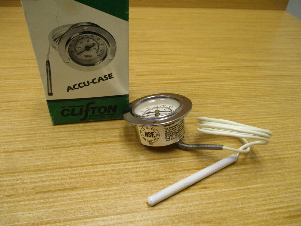 Clifton 65315X Accu-Case Refrigeration Thermometer